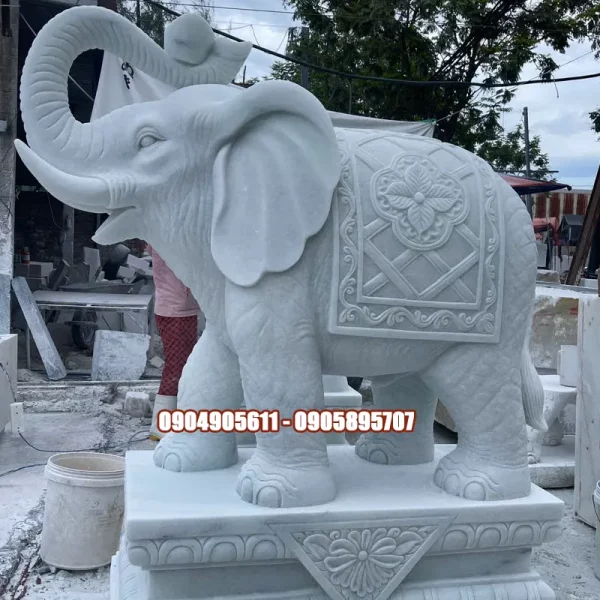 tượng voi đá