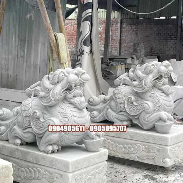 tỳ hưu đá trắng